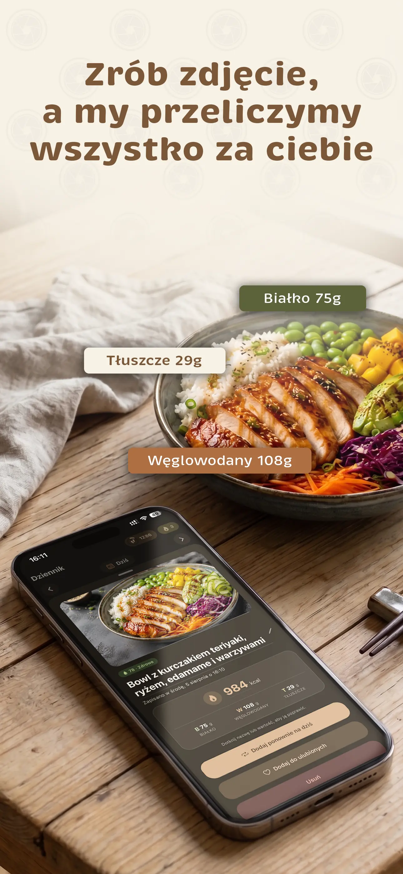 Ekran aplikacji EatSee (2 z 8)